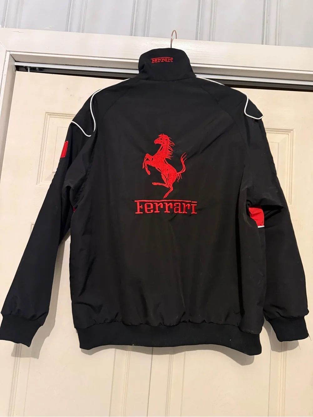 F1 Vintage Ferrari Racing Jacket - Black Edition